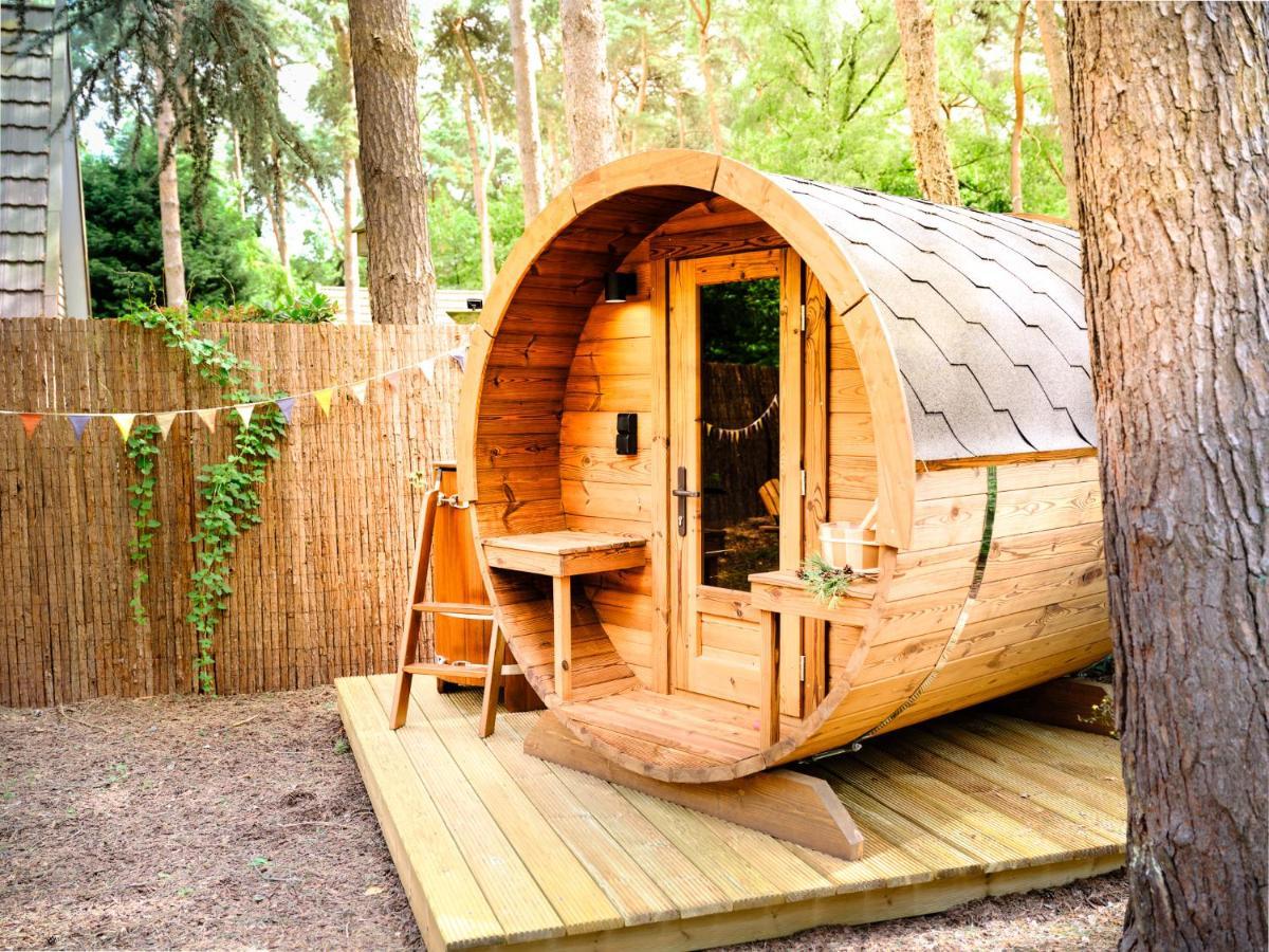 Boshuisje Pinus Sonnevijver Residences Lanaken Bagian luar foto